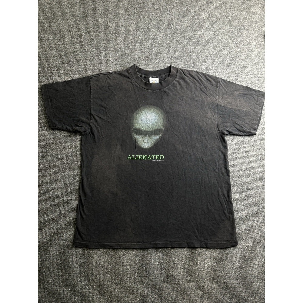 Mens 1995 Alien Workshop Alienated Double Sided T Shirt Black, Size XL